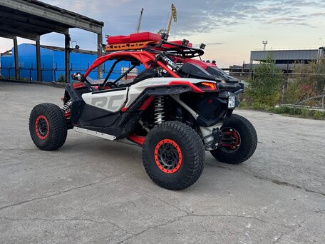 2022 BRP Can-Am Maverick X RC Turbo RR, красный, 3300000 рублей, вид 4
