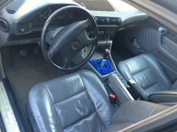 1995 BMW 5 серии 540i III (E34), синий - вид 9