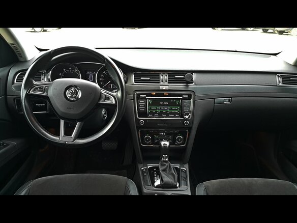2014 Skoda Superb II Рестайлинг, коричневый - вид 13