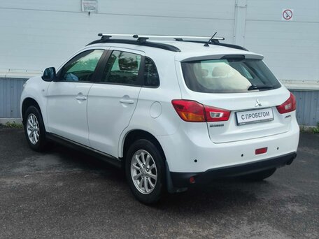 2014 Mitsubishi ASX I Рестайлинг, белый, 1070000 рублей, вид 5