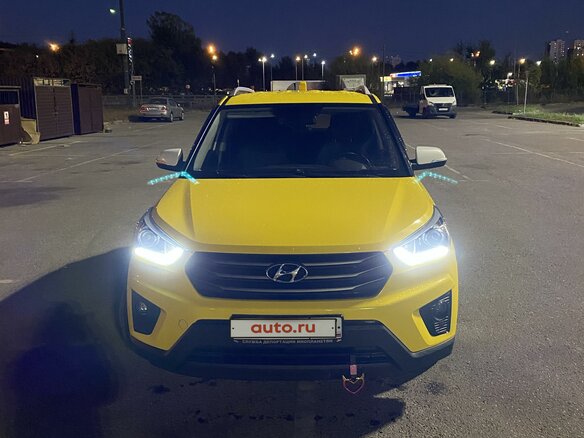 2019 Hyundai Creta I, жёлтый, 1300000 рублей - вид 2