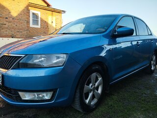 2014 Skoda Rapid I, синий, 1150000 рублей, вид 3