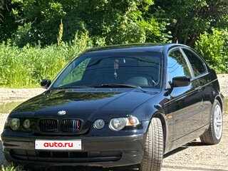 2003 BMW 3 серии Compact 316i IV (E46) Рестайлинг, чёрный, 550000 рублей, вид 2