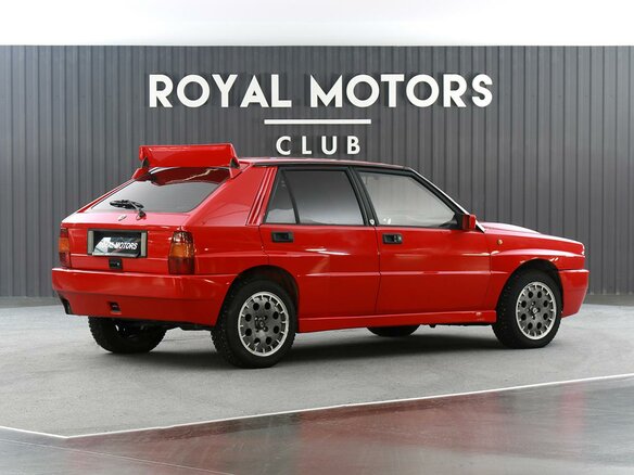 1991 Lancia Delta HF Integrale I (831), красный - вид 3