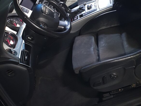 2010 Audi A6 III (C6) Рестайлинг, чёрный - вид 9