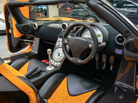 2008 Koenigsegg CCX, оранжевый - вид 5