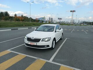 2013 Skoda Superb DSG II Рестайлинг, белый, 1190000 рублей, вид 5