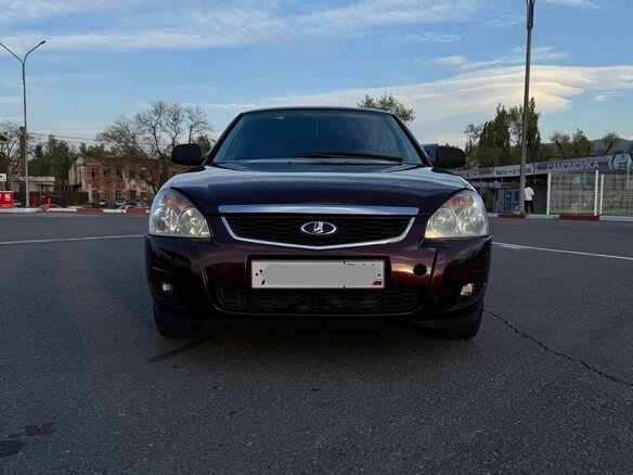 2008 Lada (ВАЗ) Priora I, пурпурный, 290000 рублей - вид 8