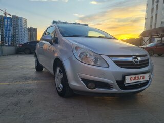 2008 Opel Corsa D, серебристый, 430000 рублей, вид 3