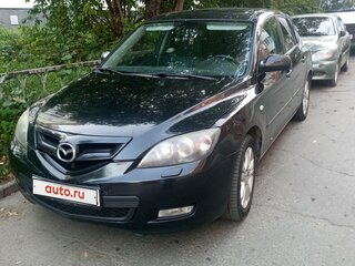 2007 Mazda 3 I (BK) Рестайлинг, чёрный, 545000 рублей, вид 1