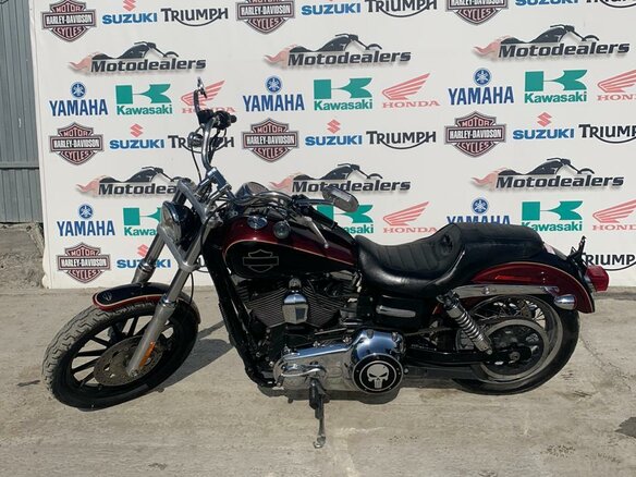 2014 Harley-Davidson Dyna Super Glide, пурпурный - вид 9
