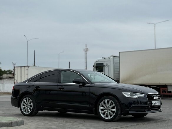 2012 Audi A6 IV (C7), чёрный, 1570000 рублей - вид 6