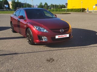2008 Mazda 6 II (GH), красный, 1050000 рублей, вид 5
