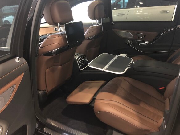 2020 Mercedes-Benz Maybach S-Класс 450 I (X222) Рестайлинг, чёрный - вид 10