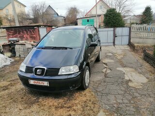 2002 SEAT Alhambra I Рестайлинг, чёрный, 590999 рублей, вид 1