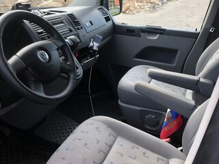 2007 Volkswagen Caravelle T5, серый, 1300000 рублей, вид 4