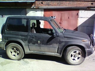 1995 Suzuki Escudo I, чёрный, 560000 рублей, вид 5