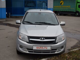 2013 Lada (ВАЗ) Granta I, серебристый, 400000 рублей, вид 2