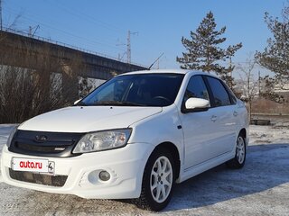 2014 Lada (ВАЗ) Granta Sport I, белый, 650000 рублей, вид 1