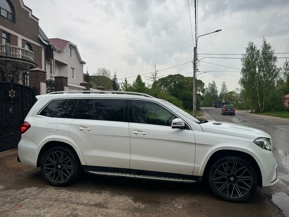 2015 Mercedes-Benz GL-Класс 350 II (X166), белый - вид 1