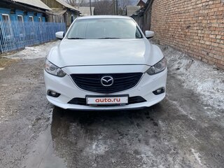 2017 Mazda 6 III (GJ) Рестайлинг, белый, 1950000 рублей, вид 3