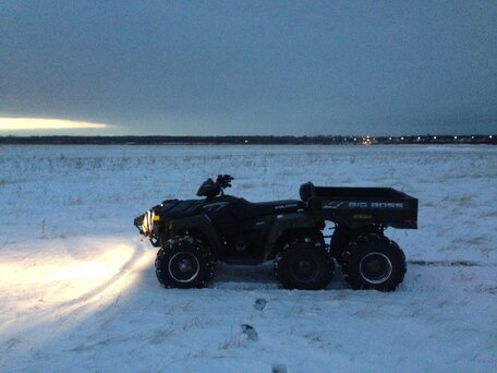 2010 Polaris Sportsman 6x6, зелёный, 880000 рублей, вид 4