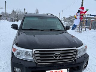 2013 Toyota Land Cruiser 200 Series Рестайлинг 1, чёрный, 4600000 рублей, вид 1