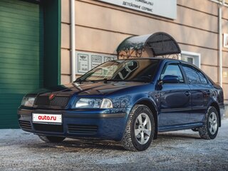 2008 Skoda Octavia I (A4) Рестайлинг, синий, 679000 рублей, вид 1