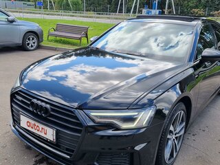 2020 Audi A6 45 TFSI V (C8), чёрный, 4000000 рублей, вид 4