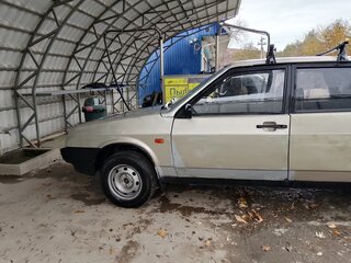 1997 Lada (ВАЗ) 21099, серебристый, 95000 рублей, вид 5