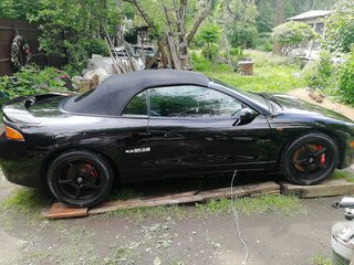 1997 Mitsubishi Eclipse II, чёрный, 2450001 рублей, вид 4