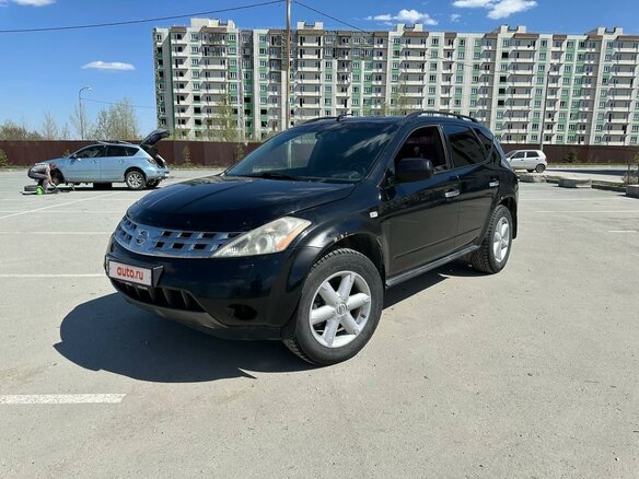 2006 Nissan Murano I (Z50), чёрный - вид 4