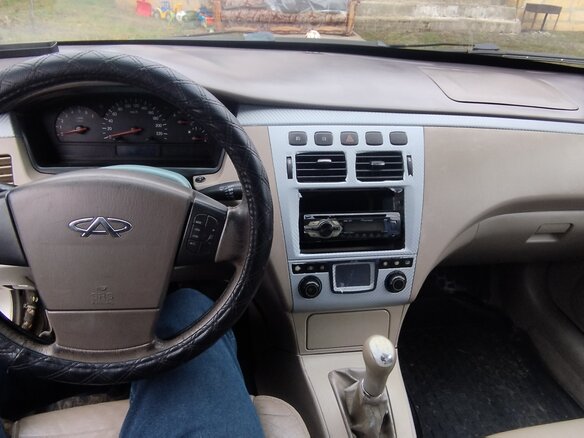 2007 Chery Fora (A21), бежевый, 110000 рублей - вид 7