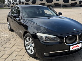 2009 BMW 7 серии 730d V (F01/F02/F04), чёрный, 1600000 рублей, вид 2