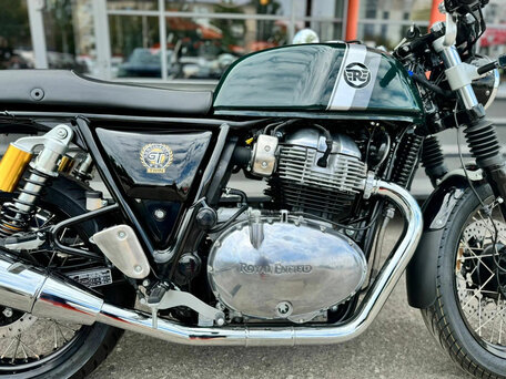 2024 Royal Enfield Continental GT, зелёный, 675000 рублей, вид 2
