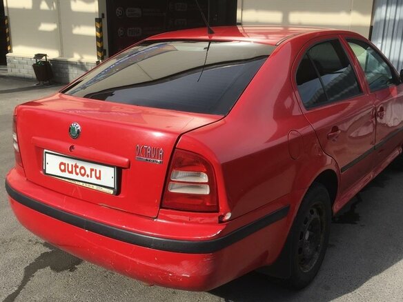 2008 Skoda Octavia I (A4) Рестайлинг, красный, 395000 рублей - вид 10