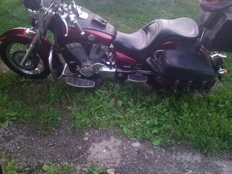 2004 Honda Shadow 750, пурпурный, 450000 рублей, вид 5