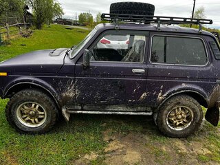 2001 Lada (ВАЗ) 2121 (4x4) I Рестайлинг, фиолетовый, 350000 рублей, вид 2
