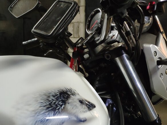 1995 Honda CB 400 Super Four, белый - вид 8