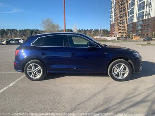 2017 Audi Q5 II (FY), синий, 3490000 рублей, вид 4