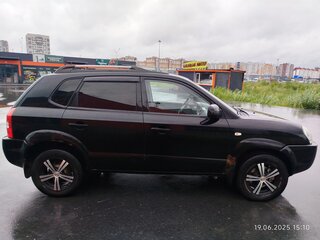 2008 Hyundai Tucson I, чёрный, 600000 рублей, вид 2