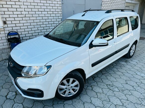 2021 Lada (ВАЗ) Largus I Рестайлинг, белый, 1297000 рублей