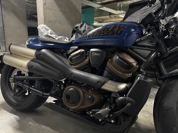 2023 Harley-Davidson Sportster S, синий, 1800000 рублей - вид 8