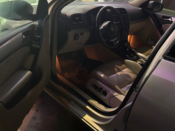 2010 Volkswagen Golf VI, серебристый, 1300000 рублей - вид 18