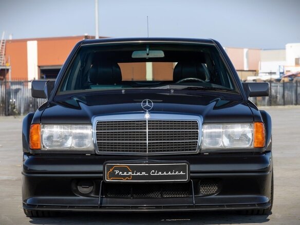 1990 Mercedes-Benz 190 (W201), чёрный - вид 2