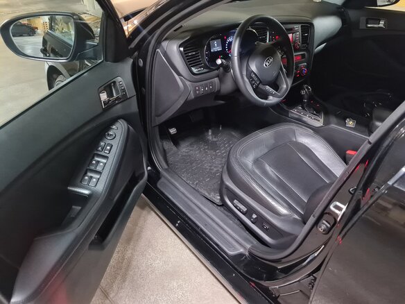 2013 Kia Optima III Рестайлинг, чёрный, 1460000 рублей - вид 17