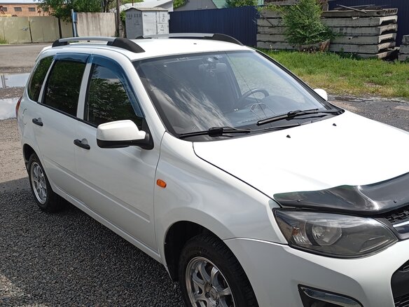 2014 Lada (ВАЗ) Kalina II, белый, 470000 рублей - вид 2