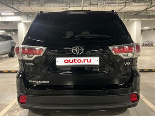 2014 Toyota Highlander III (XU50), чёрный, 2500000 рублей, вид 4