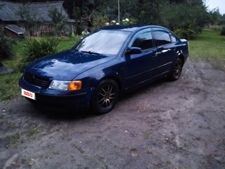 1996 Volkswagen Passat B5, синий, 185000 рублей, вид 1