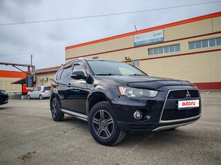2010 Mitsubishi Outlander II Рестайлинг, чёрный, 1100000 рублей, вид 2